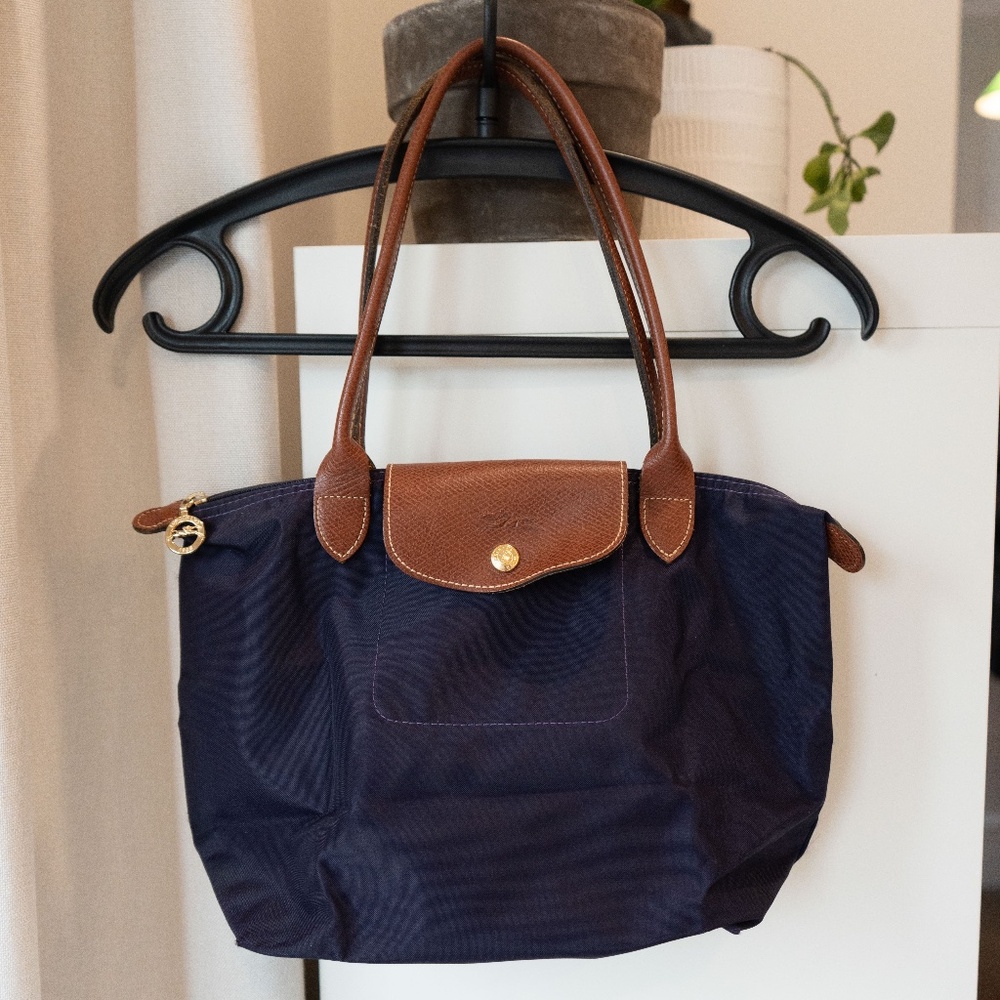 Longchamp Le Pliage Tote - Medium - Color Bilberry